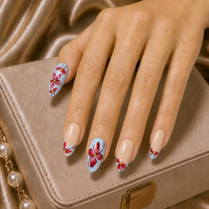 Press-on Nails Petal Kiss