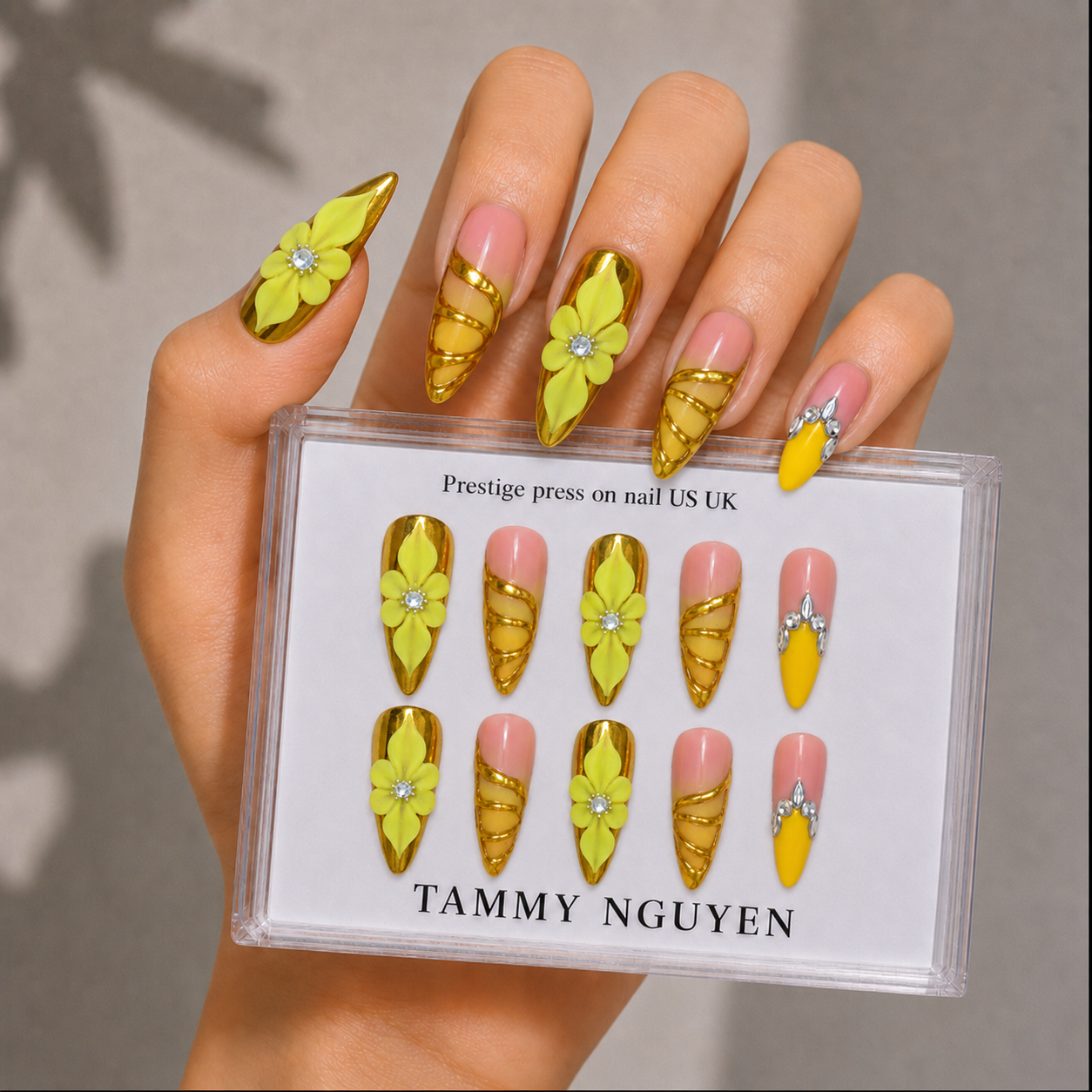 Press-on Nails Summer Bloom