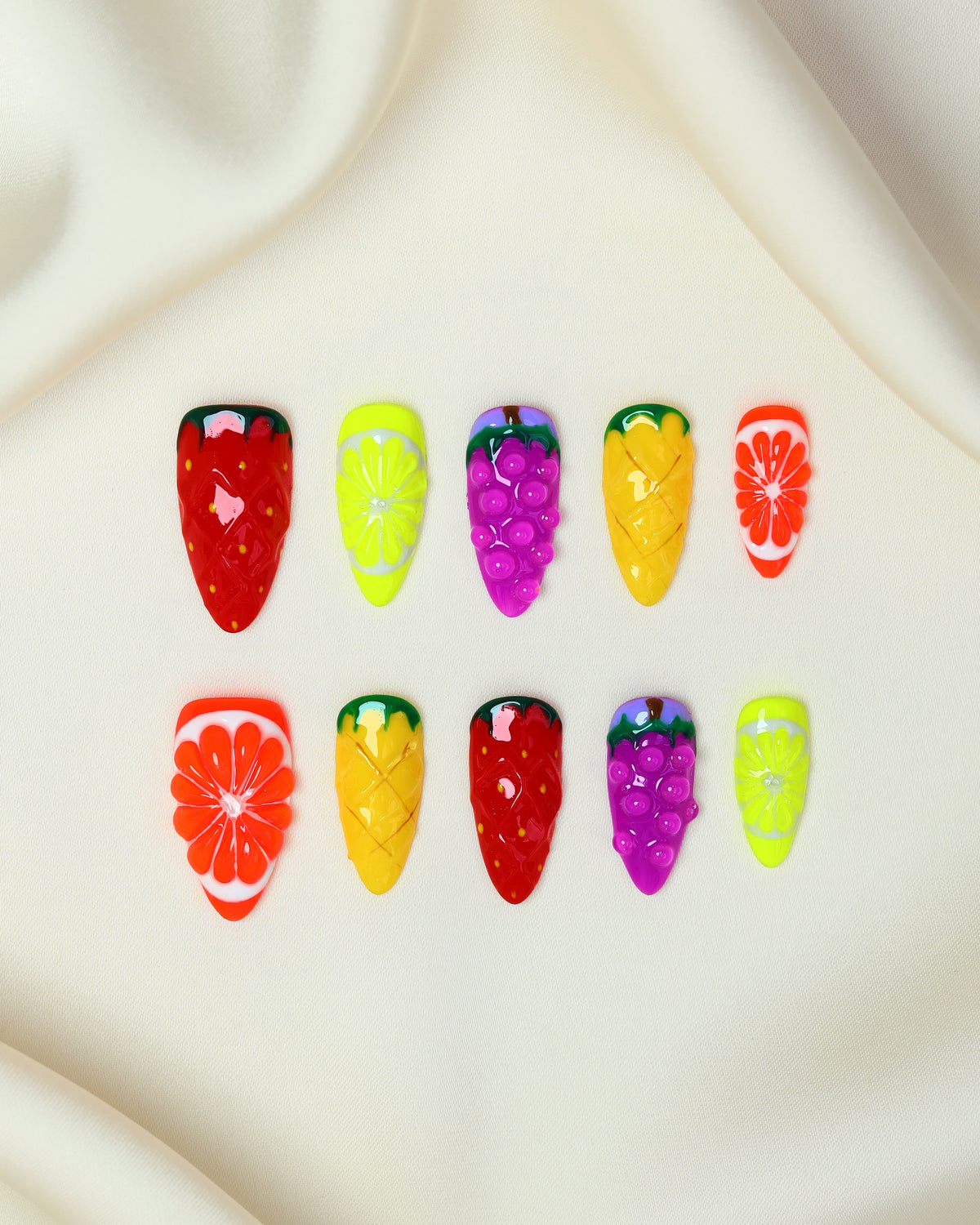 Press-on Nails Summer Pulse
