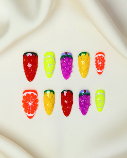 Press-on Nails Summer Pulse