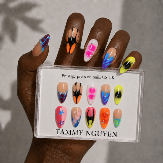 Press-on Nails Neon Venom