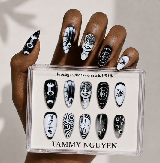 Press-on Nails Cartoon Hypnosis