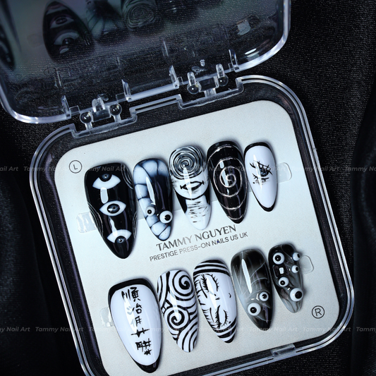 Press-on Nails Cartoon Hypnosis