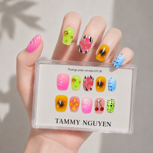 Press-on Nails 3D Candy Pop