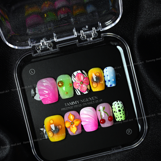 Press-on Nails 3D Candy Pop