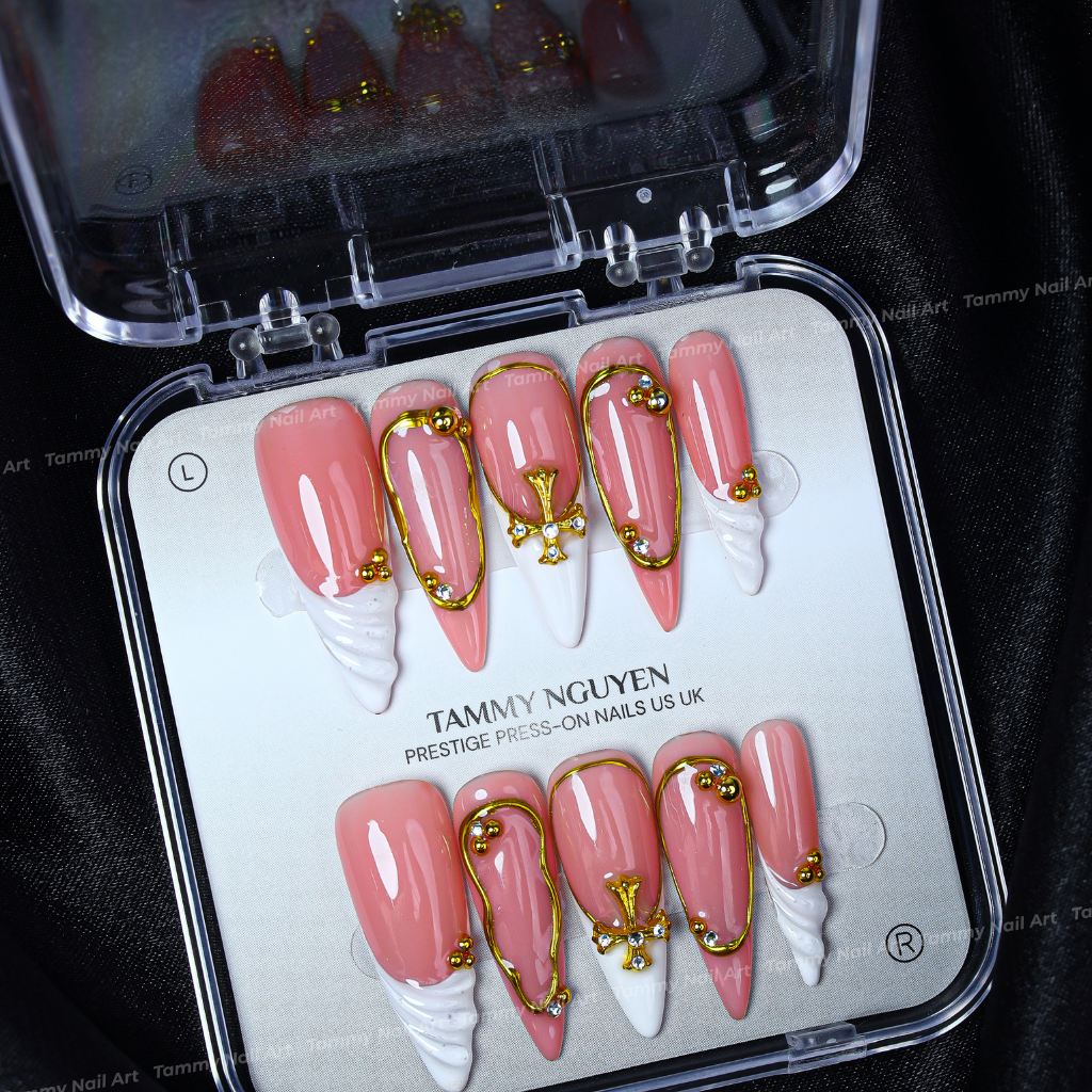 Press-on Nails Petit Royal