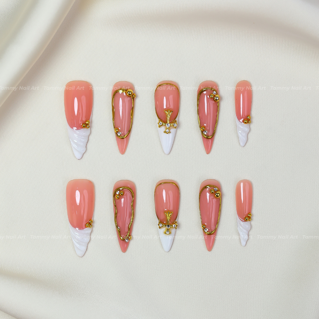 Press-on Nails Petit Royal