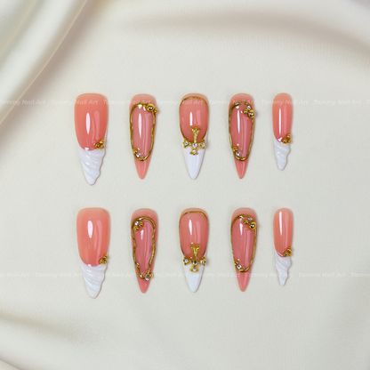 Press-on Nails Petit Royal