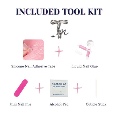 Press-on Nails Blush Spritz