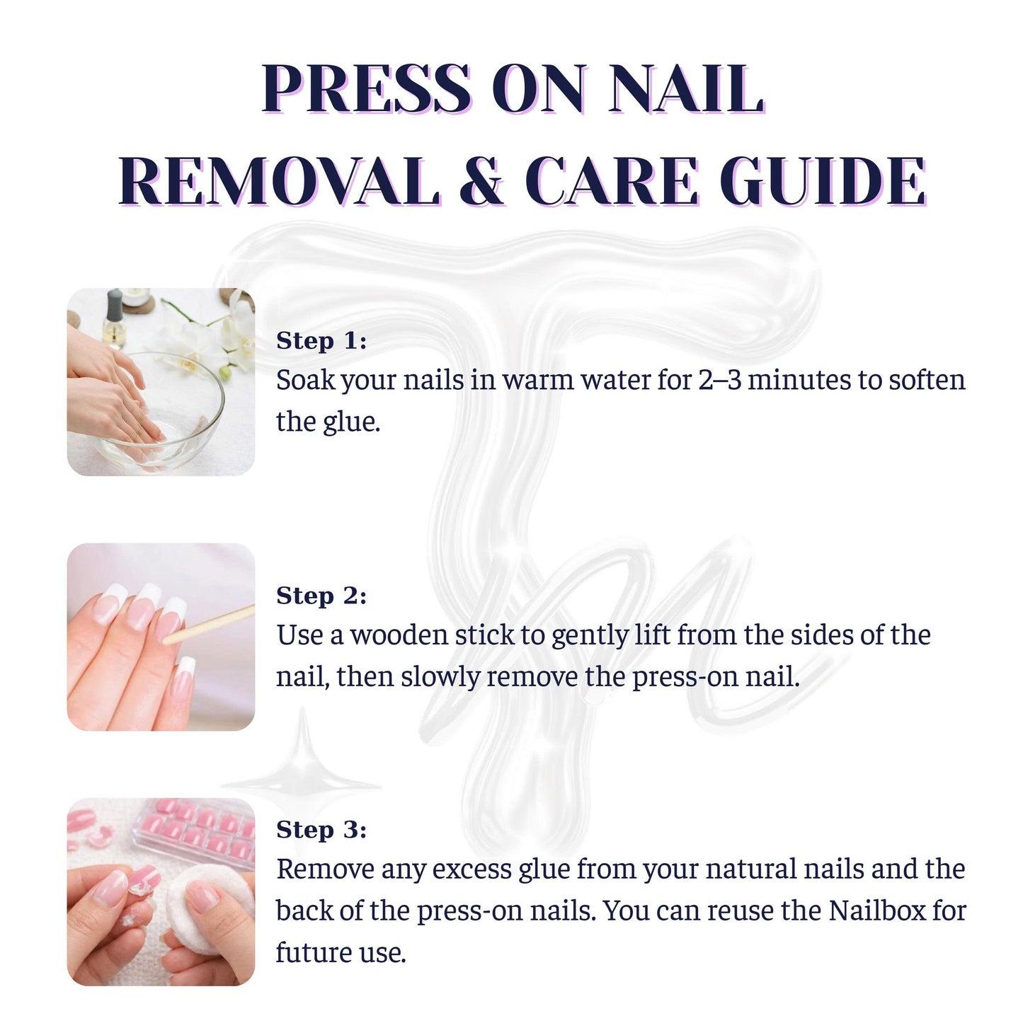 Press-on Nails Blush Spritz