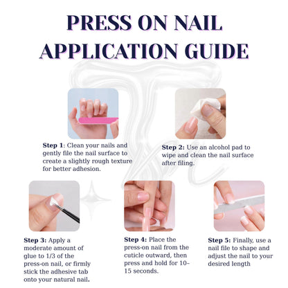 Press-on Nails Cupid Bow